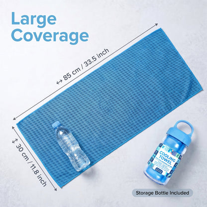 ⏰Last Day Buy 1 Get 1 Free❄💦Cold Sweat Towel You Can Use Anywhere, Anytime! Reusable Soft Absorbent Cooling Portableâ€?UK Ready! 🇬🇧