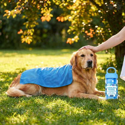 ⏰Last Day Buy 1 Get 1 Free❄💦Cold Sweat Towel You Can Use Anywhere, Anytime! Reusable Soft Absorbent Cooling Portableâ€?UK Ready! 🇬🇧