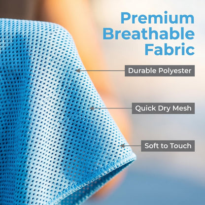⏰Last Day Buy 1 Get 1 Free❄💦Cold Sweat Towel You Can Use Anywhere, Anytime! Reusable Soft Absorbent Cooling Portableâ€?UK Ready! 🇬🇧