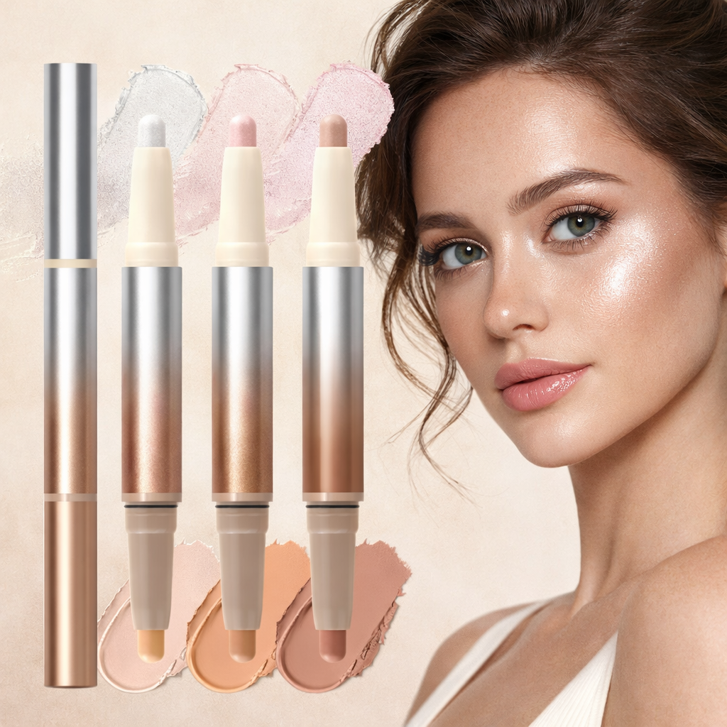 Everyday 2-in-1 Blurring Stick | Natural Contour & Illuminating Highlight