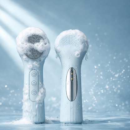 Calm Ritual Skin Cleanser | Gentle Warming Facial Brush & Pore Purifier