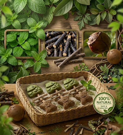 LushVibePicks™ Catnip & Silvervine Chew