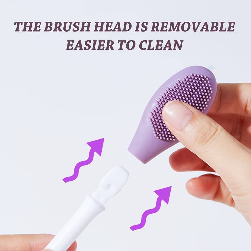 DOUBLE-HEADED SILICONE FACE MASK APPLICATOR