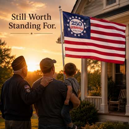Celebrate 250 Years of Freedom with a Flag as Bold as Your Spirit