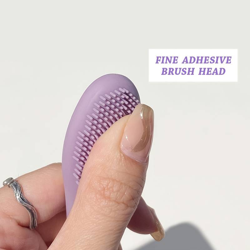 DOUBLE-HEADED SILICONE FACE MASK APPLICATOR