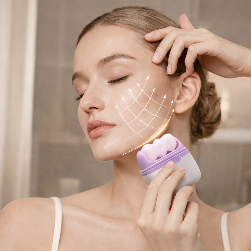 Calm Self-Care Ice Globe | Cooling Facial Roller for a Soothing Home Spa Ritual