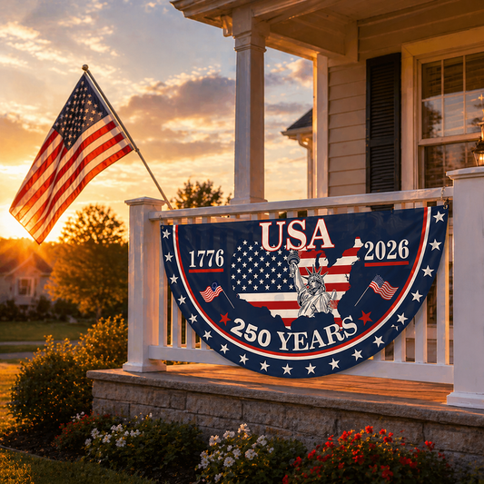 ✨USA 250th Anniversary Banner — A Patriotic Statement for Your Home