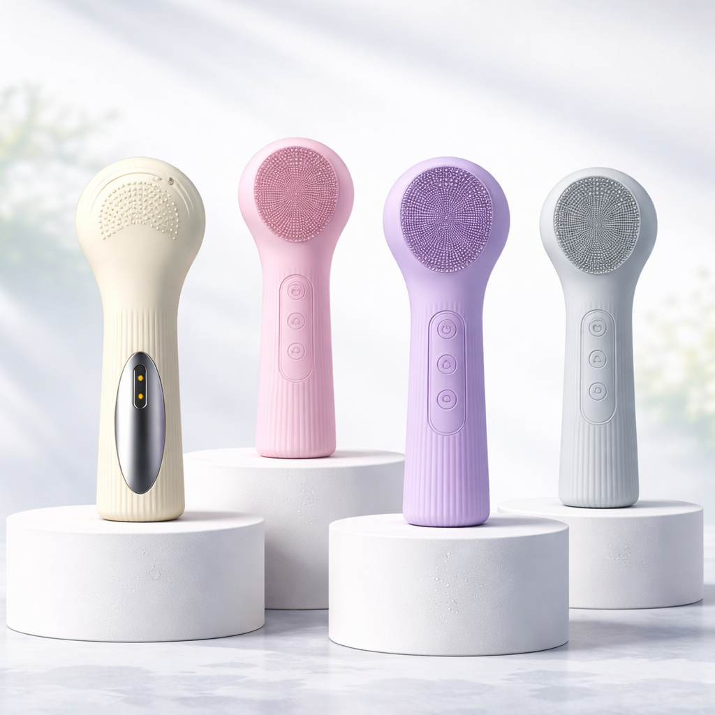 Calm Ritual Skin Cleanser | Gentle Warming Facial Brush & Pore Purifier