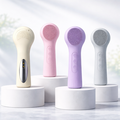 Calm Ritual Skin Cleanser | Gentle Warming Facial Brush & Pore Purifier