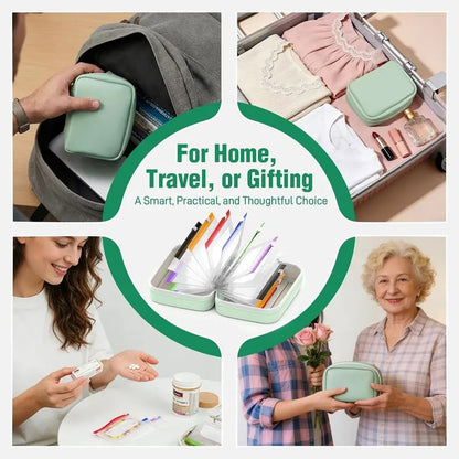 💊A8 Waterproof Pill Pouch Set – 7 to 14 Days Medication & Vitamin Storage