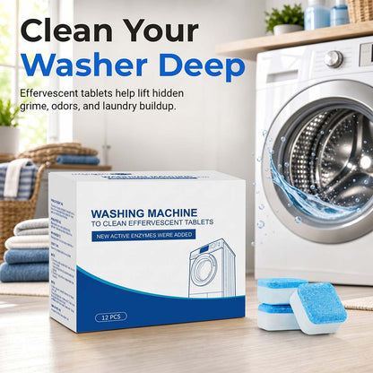 🔥 LushVibePicks™ Powerful Washer Deep Cleaner Tablets – Eliminate Hidden Bacteria & Bad Smells Fast