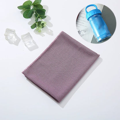 ⏰Last Day Buy 1 Get 1 Free❄💦Cold Sweat Towel You Can Use Anywhere, Anytime! Reusable Soft Absorbent Cooling Portableâ€?UK Ready! 🇬🇧