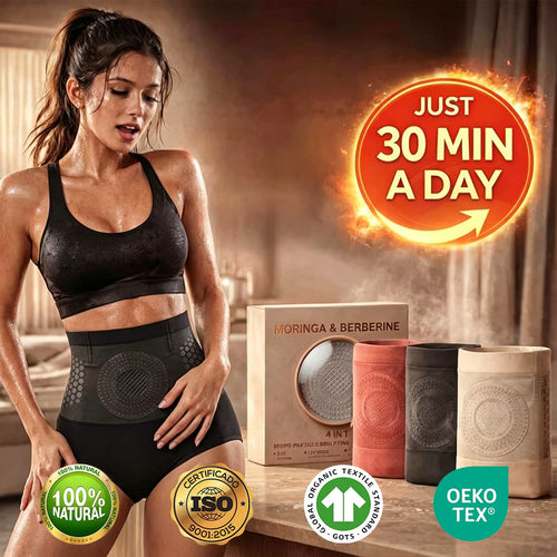 4‑In‑1 Micro‑Particle Sculpting & Fat‑Burn Shorts