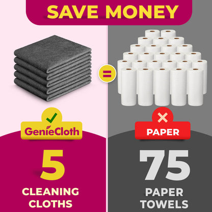 Magic Cleaning Cloths – Streak-Free Shine With Just Water