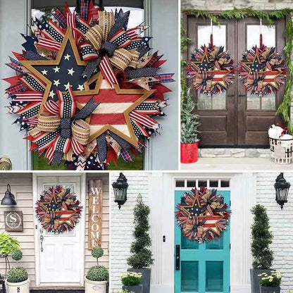 🇺🇸 Sentinels of Honor: 250th Anniversary Hand-Tied Wreath