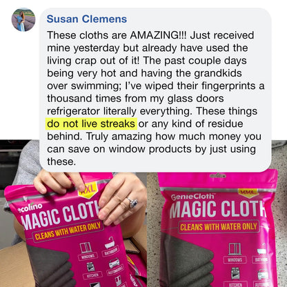 Magic Cleaning Cloths – Streak-Free Shine With Just Water